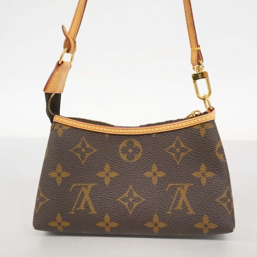 LOUIS VUITTON Brown Monogram Pochette Pouch - Picture 11 of 11